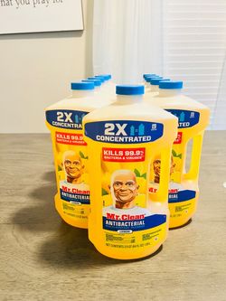 Mr. Clean Antibacterial Multi-Surface Cleaner Lemon $6