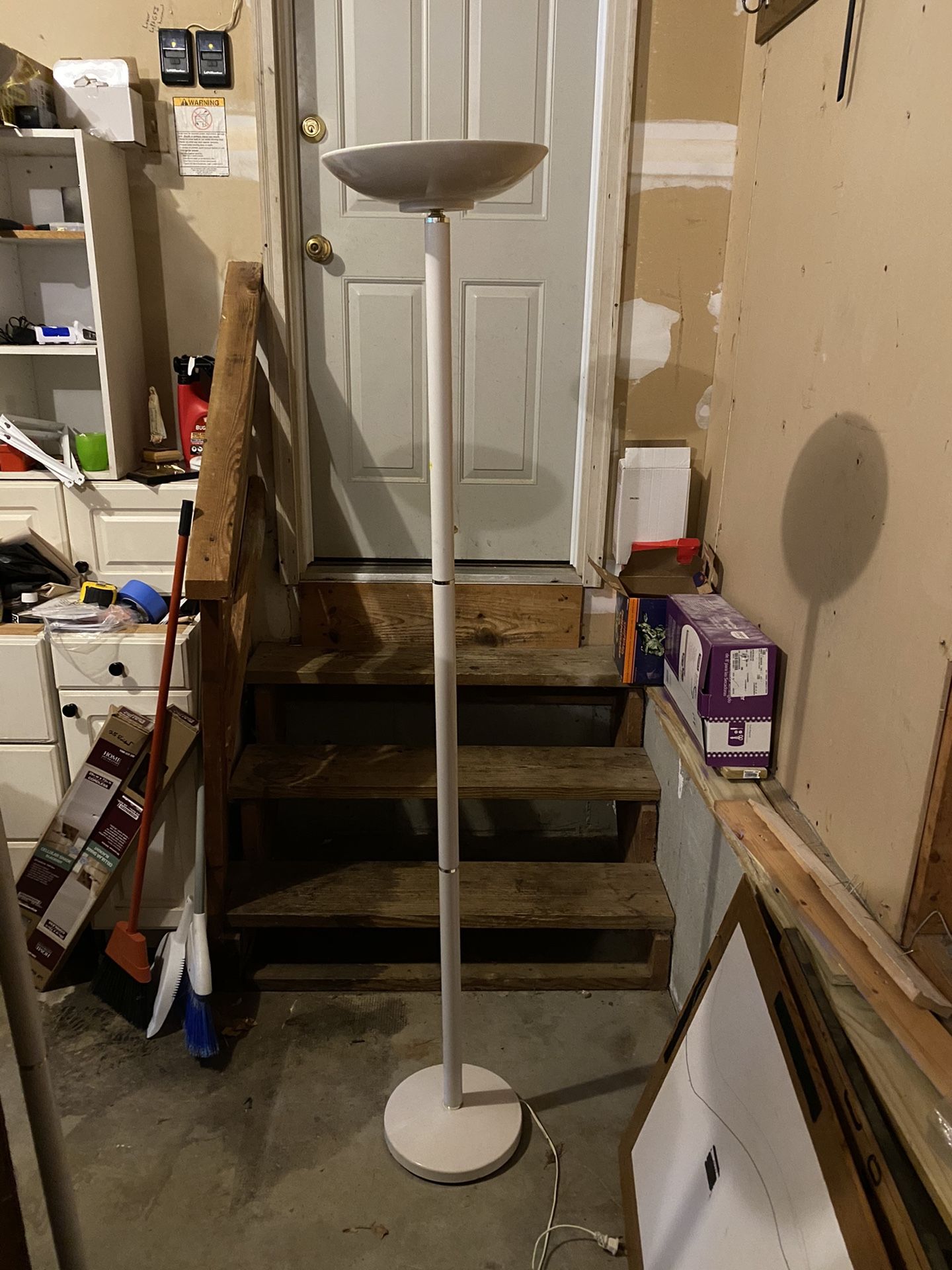 White Floor Lamp