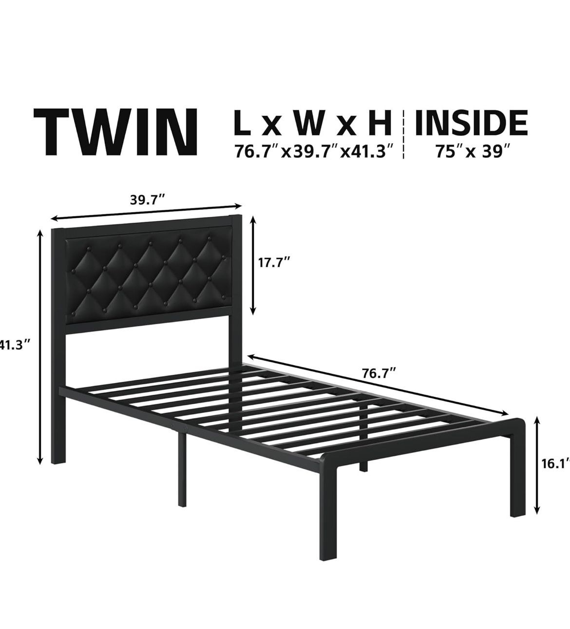 Twin Size Bed Frame