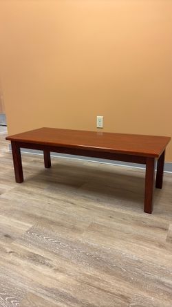 Solid Wood Coffee Table / Bench – Excellent Condition