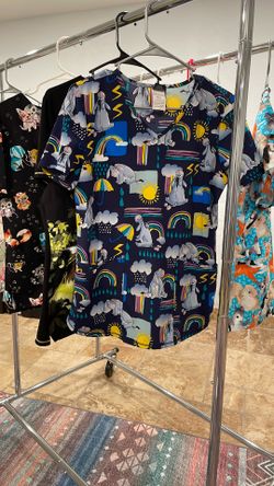 Scrub Top All Stretchy Fabric 