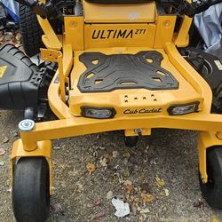 50" Cub Cadet Ultima ZT1 zero-turn riding lawn mower.