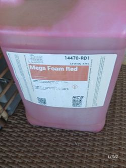 Blue Coral Mega Foam Red 2.5 Gallon