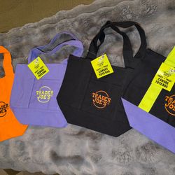 4 Trader Joe’s Mini Tote Bags