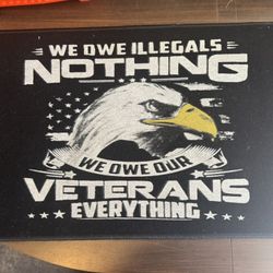 Military Door Mat New