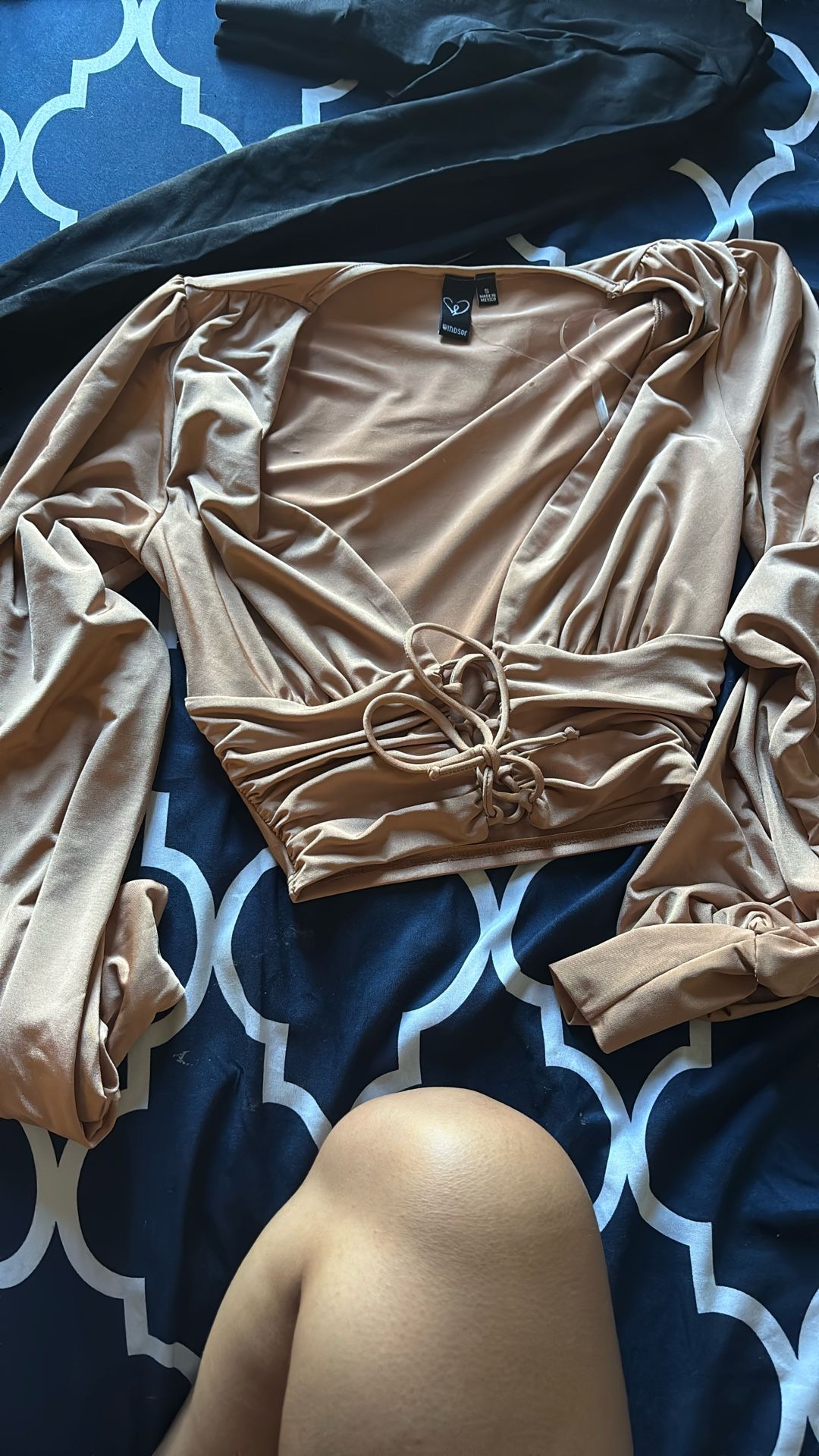 cute open long sleeve shirt