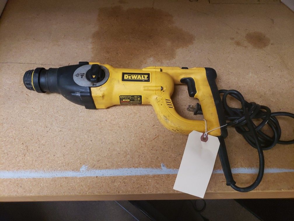 Dewalt D25213 D-Handle Three Mode SDS Rotary Hammer
