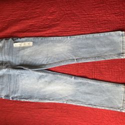 Cat & Jack boys' straight-fit jeans in a light blue wash Size 12