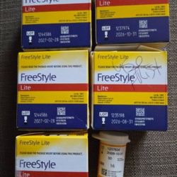 Freestyle Lite Diabetic Test Strips