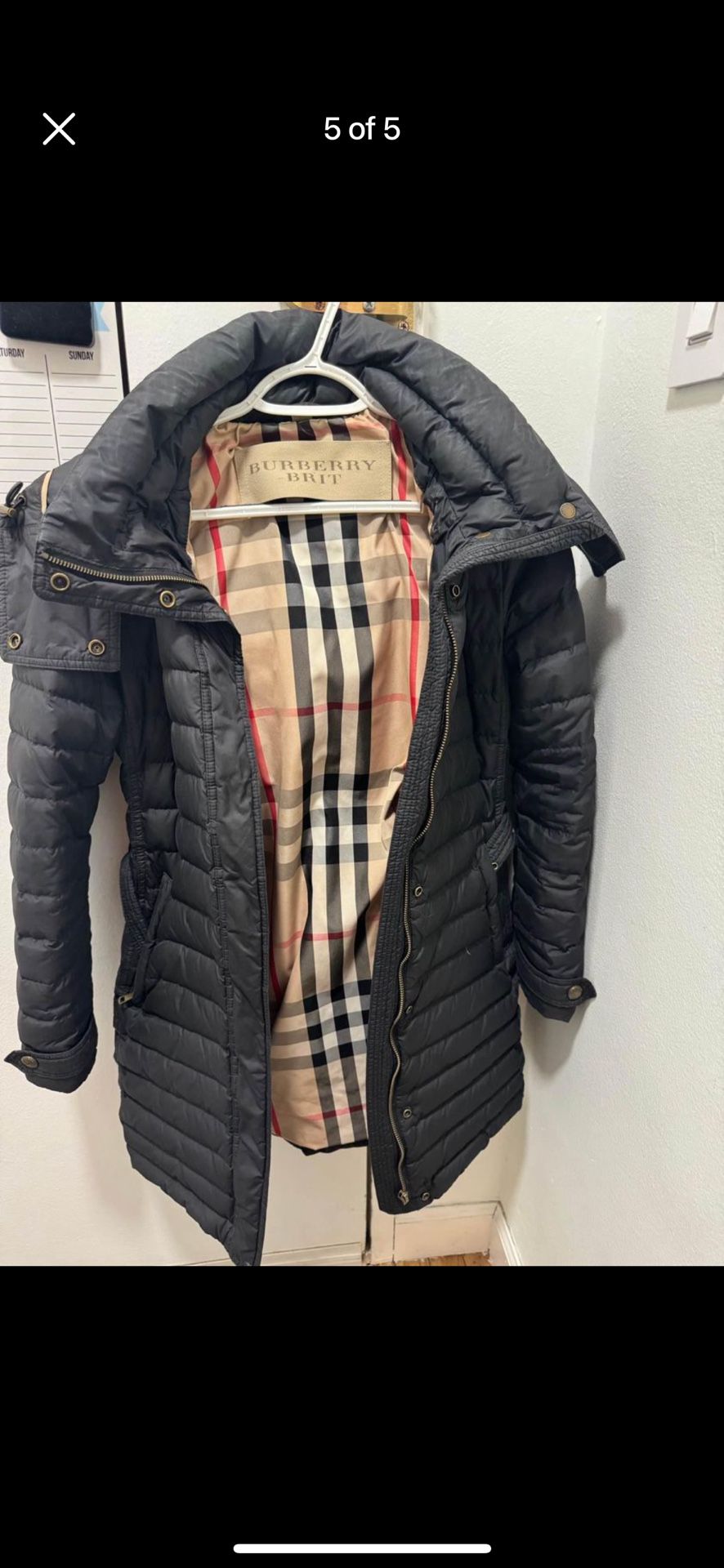 Burberry Winter Jacket Size S