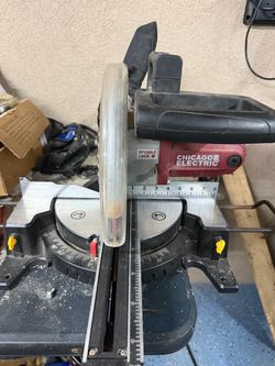 Chicago electric 10in sliding compound miter saw