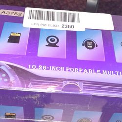 Portable Car Play Screen With 4K Dash Cam