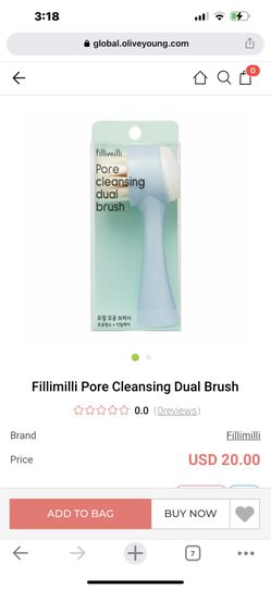 Fillimilli Pore Cleansing Dual Brush