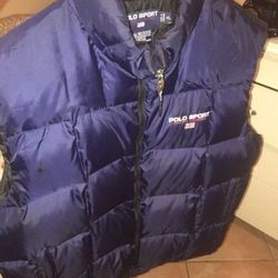 POLO PUFF Vest (Fits L) sz XL