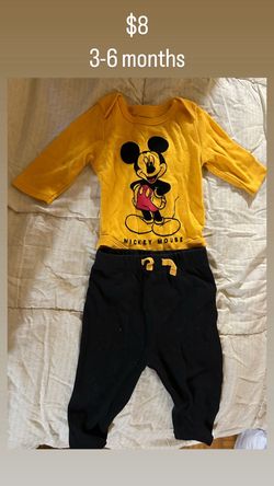 3-6 months Disney Mickey Mouse outfit