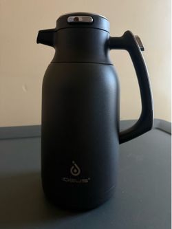 IDEUS 68oz Thermal Coffee Carafe Insulated Stainless Steel Vacuum Flask HOT COLD