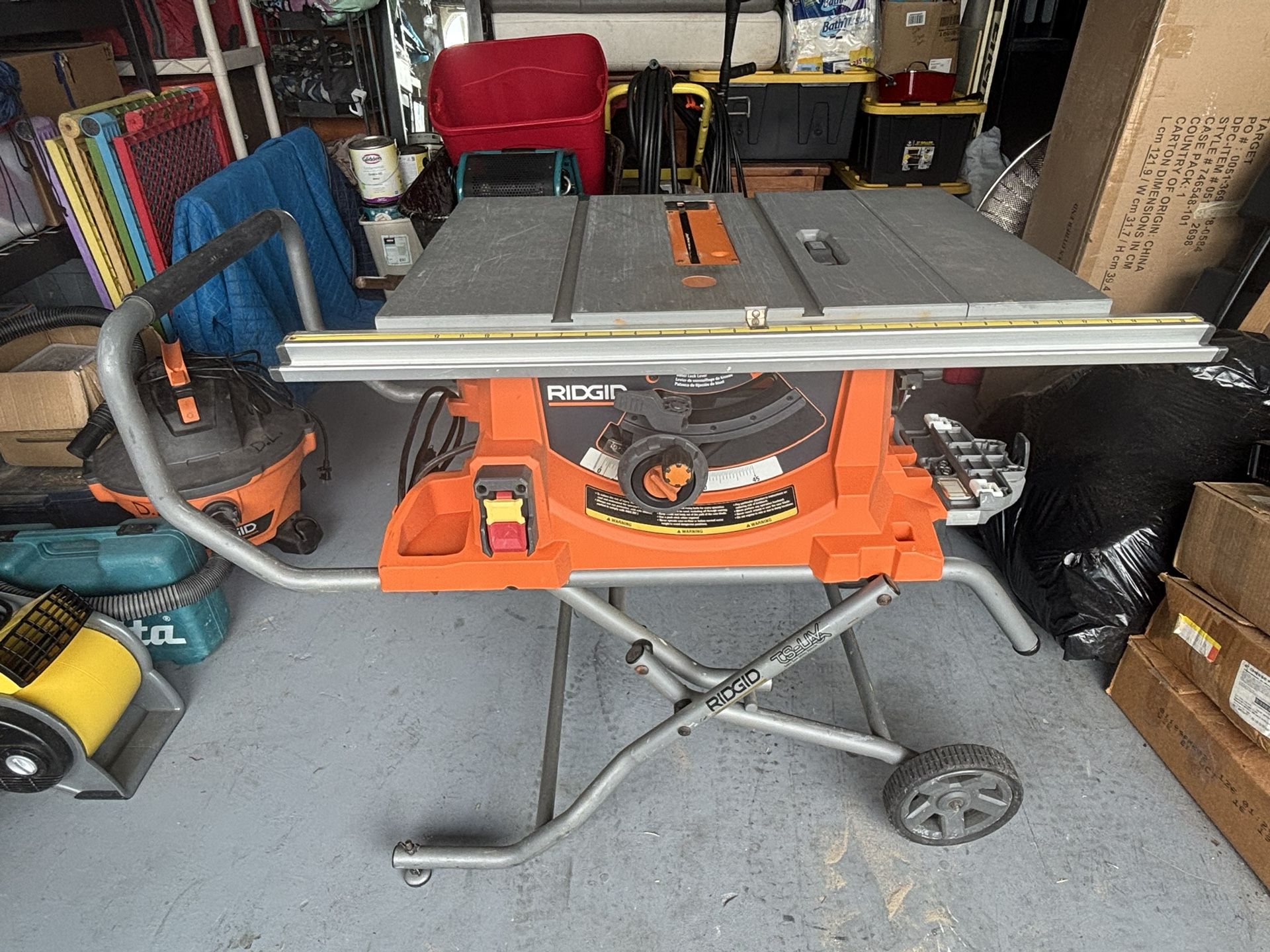 Rigid 10” Table Saw