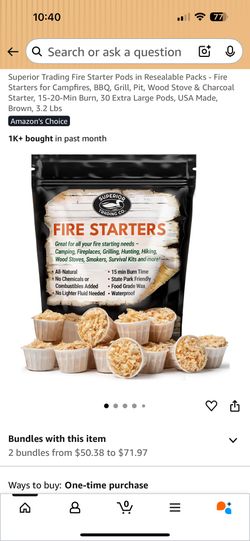 Light A Fire Fire Starters