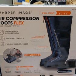 Sharper Image Flex Air Compression Recovery Boots