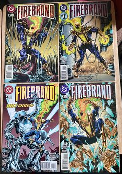 DC Firebrand Comic Book Lot Issues 1-4