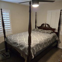 Bed And Dresser Set