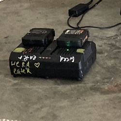 Weed Eater -Works , Milwaukee Impact-Dewalt Charger