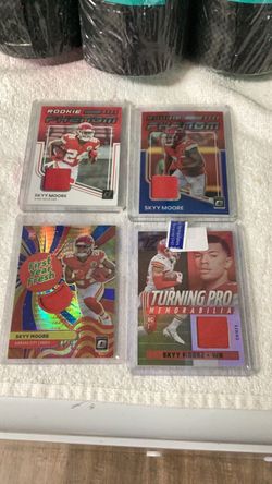 SKY MOORE ROOKIE PATCH CARDS BUNDLE