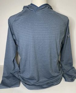 Kuhl AirKUHL Hoody Men's Size M Blue Lightweight Pullover Hoodie Athleisure Mesh