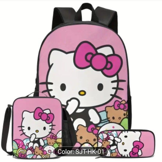 Hello KITTY  3 SET BACKPACK 