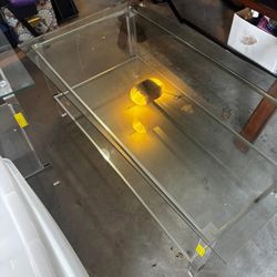 Glass Coffee Table And End Tables (2) Set
