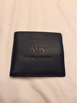 New Armani Exchange wallet dark blue