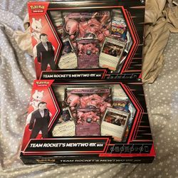 Team Rockets MewTwo Ex Box