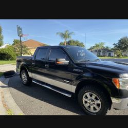 2013 Ford F-150 Eco Boost Black Crew 
