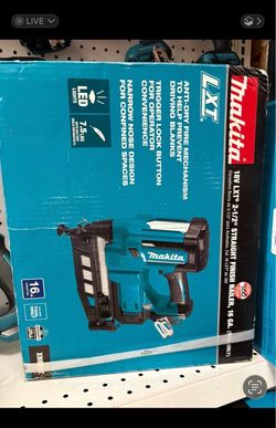 Makita new 16ag  finish nailer 18v