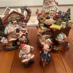 SANTAS WORKSHOP COLLECTION FITZ & FLOYD 