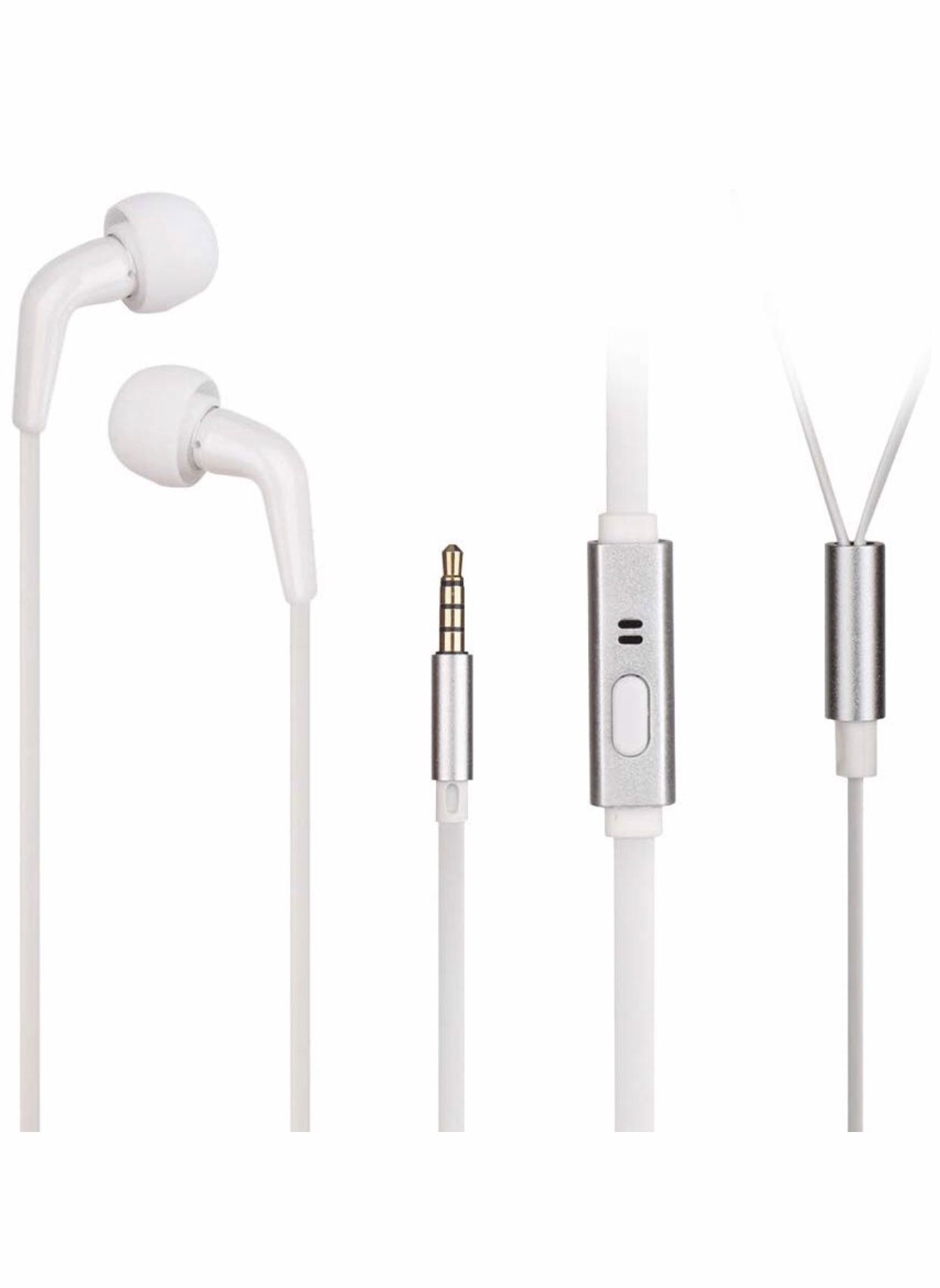Brand new Ceramic in-Ear Earbuds Heaphones Headset with Mic Microphone Stereo Bass with 3.5mm Jack, Features & details 【Comfortable Design】 The desig
