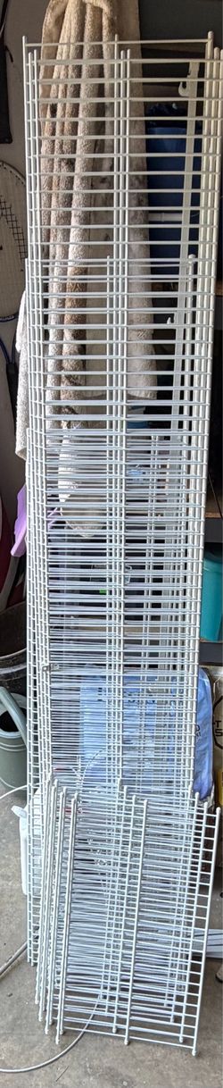 White wire shelving any offer
