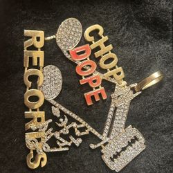 Custom Mile High Pendant 10k Diamonds 