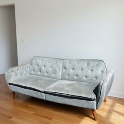 Teal Couch/Futon