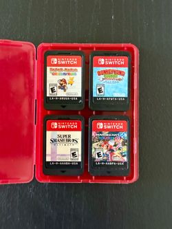 Lot of 4 Nintendo Switch games