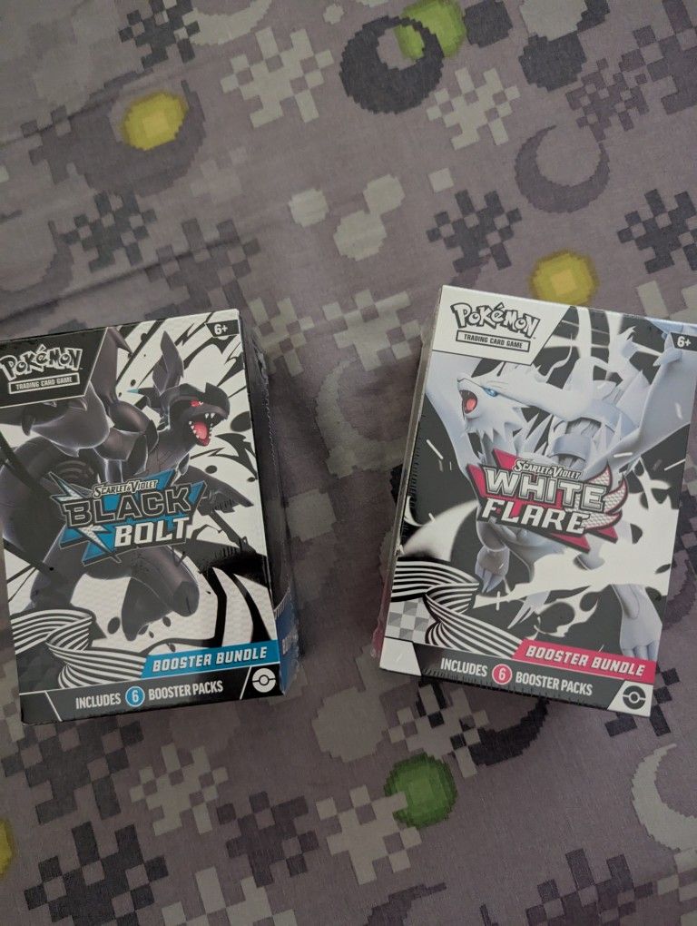 Pokemon Black Bolt & White Flare Booster Bundle