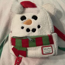 snowman mickey loungefly backpack