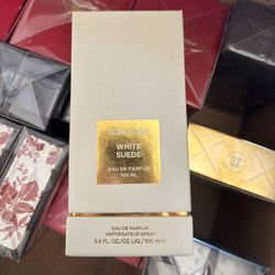 Tom Ford White Suede