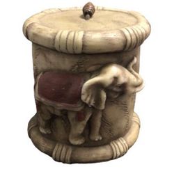 Elephant Pillar Candle - 4.5"