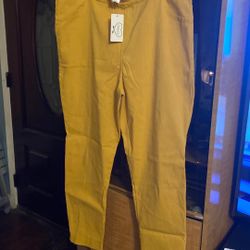 Pantalón Cherie  Color Amarillo Calidad 