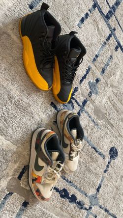 Two Pairs Jordan’s 12s & camo dunks