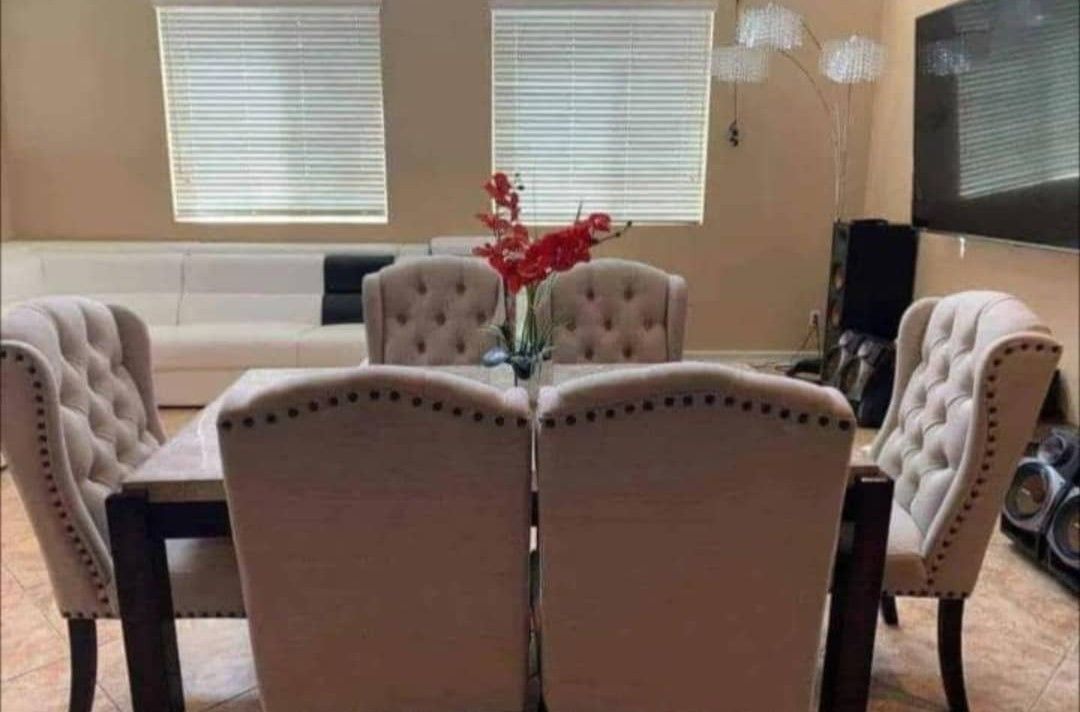 Dinning, Coffee Table and chairs