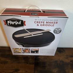 Crepe Maker And Griddle 