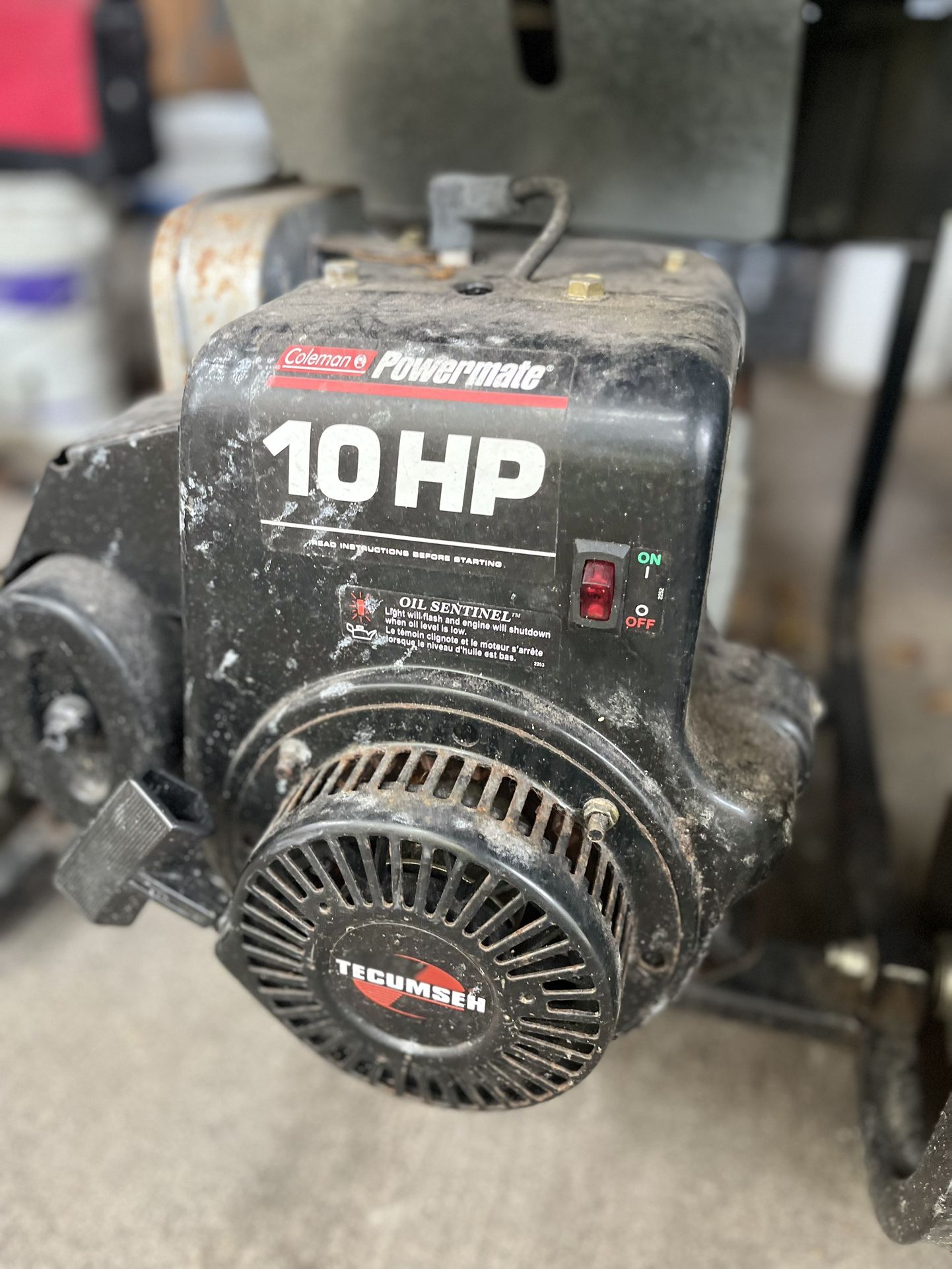 Coleman Powermate Generator 10HP 6250