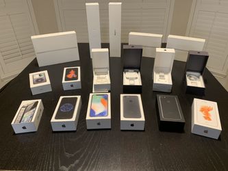 iPhone boxes